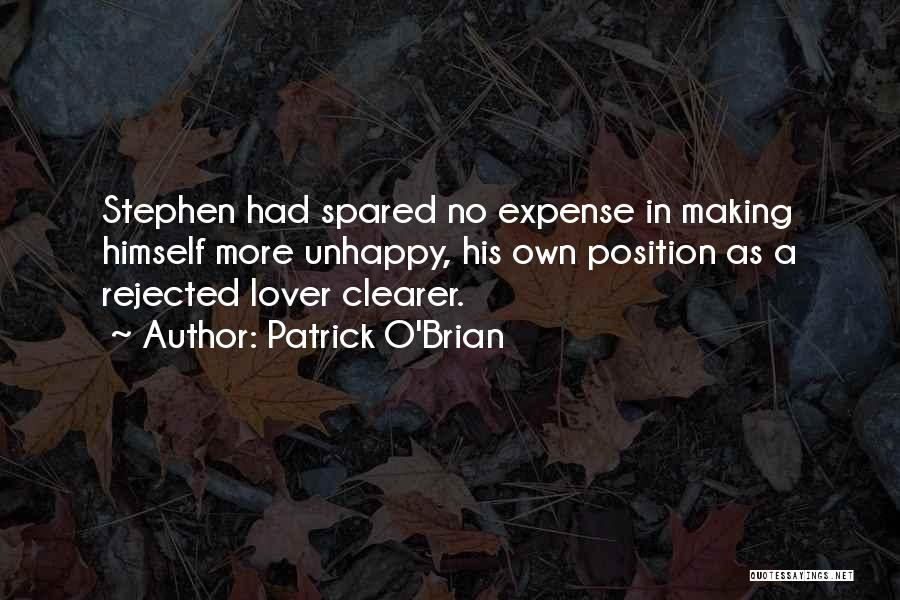 Rejected Love Quotes By Patrick O'Brian