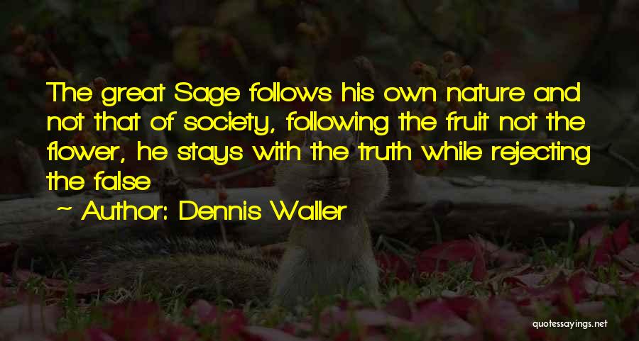 Rejecting Truth Quotes By Dennis Waller