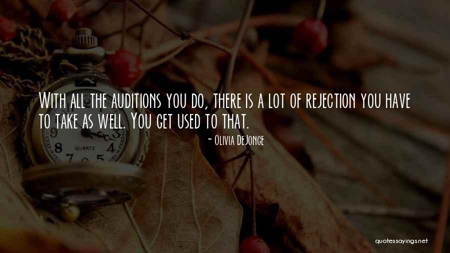 Rejection Is Quotes By Olivia DeJonge Rejection Is Quotes By Olivia DeJonge