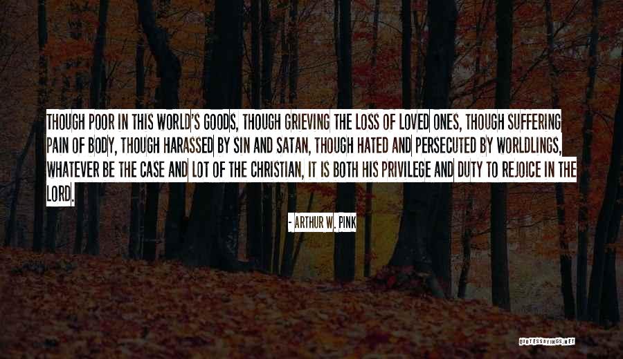 Rejoice Christian Quotes By Arthur W. Pink