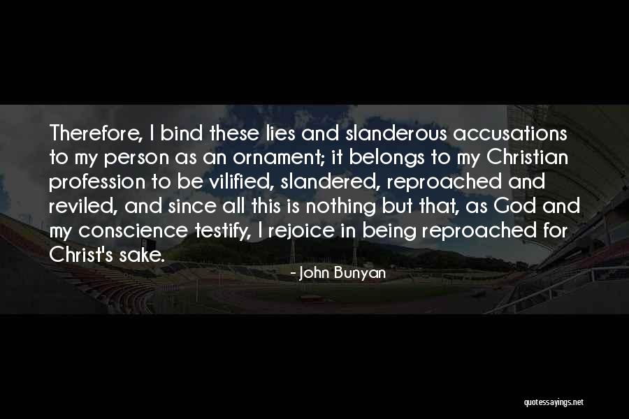 Rejoice Christian Quotes By John Bunyan