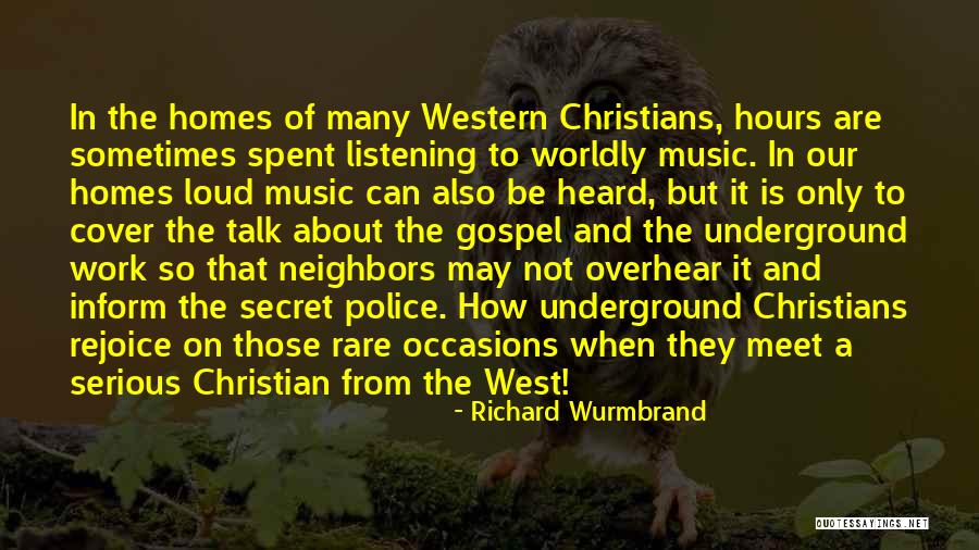 Rejoice Christian Quotes By Richard Wurmbrand