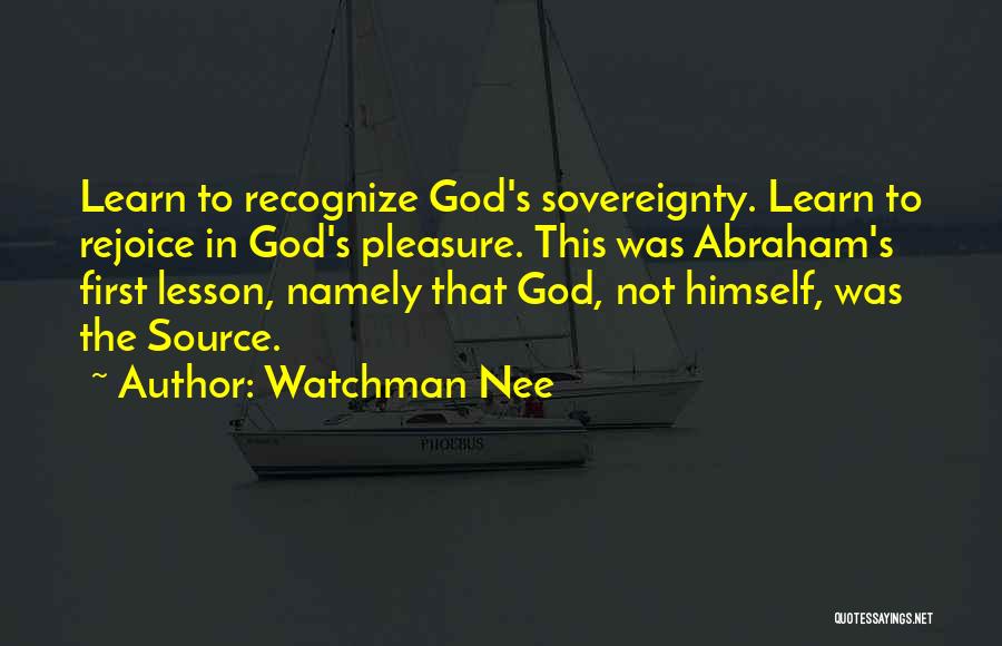 Rejoice Quotes By Watchman Nee