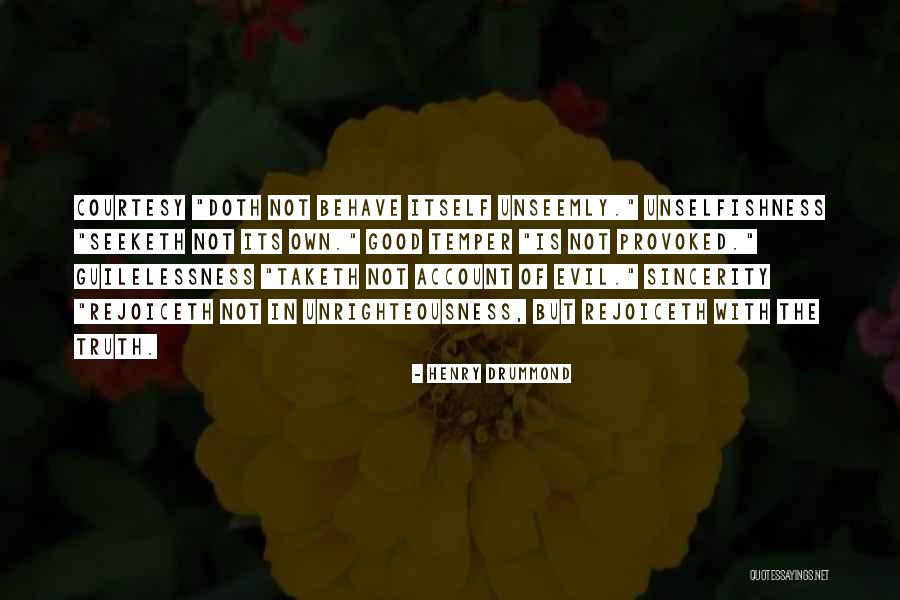 Rejoiceth In The Truth Quotes By Henry Drummond Rejoiceth In The Truth Quotes By Henry Drummond