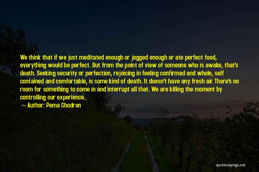 Rejoicing Death Quotes By Pema Chodron