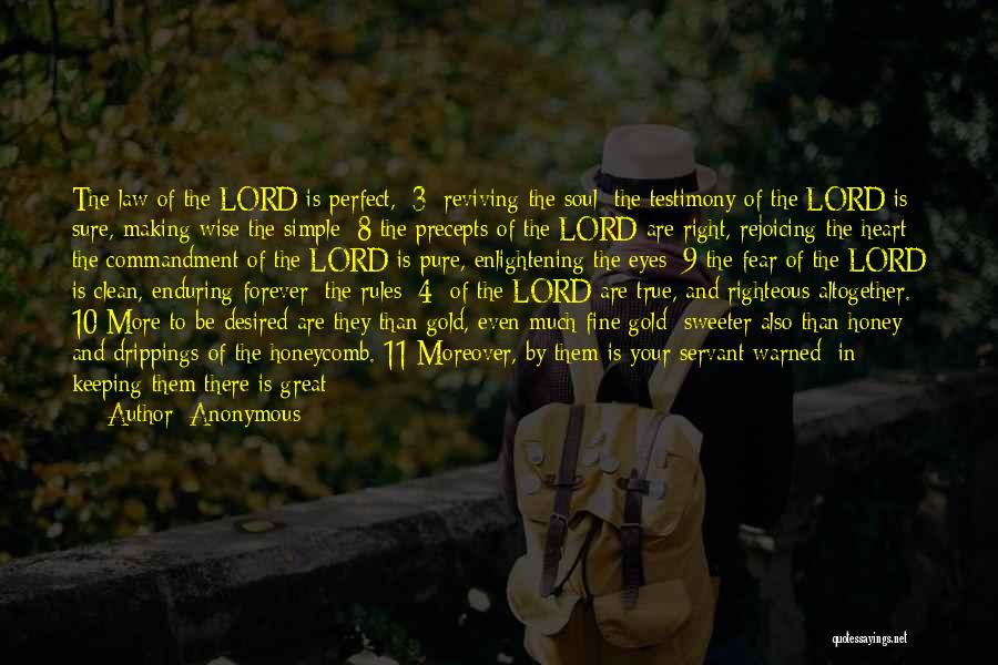 Rejoicing In The Lord Quotes By Anonymous