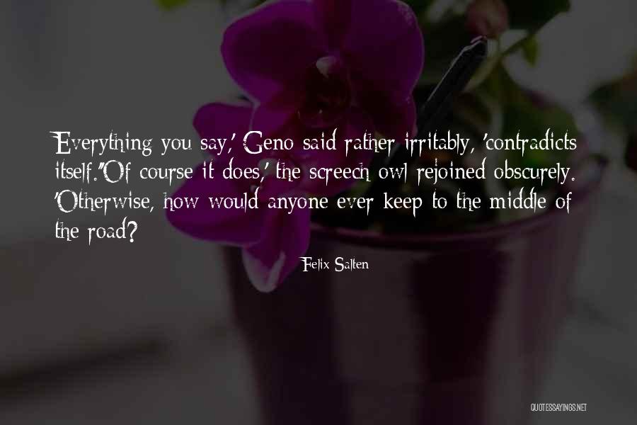 Rejoined Quotes By Felix Salten Rejoined Quotes By Felix Salten