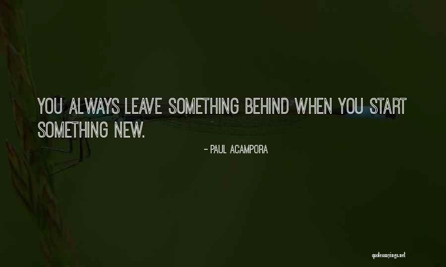 Rekabet Ne Quotes By Paul Acampora