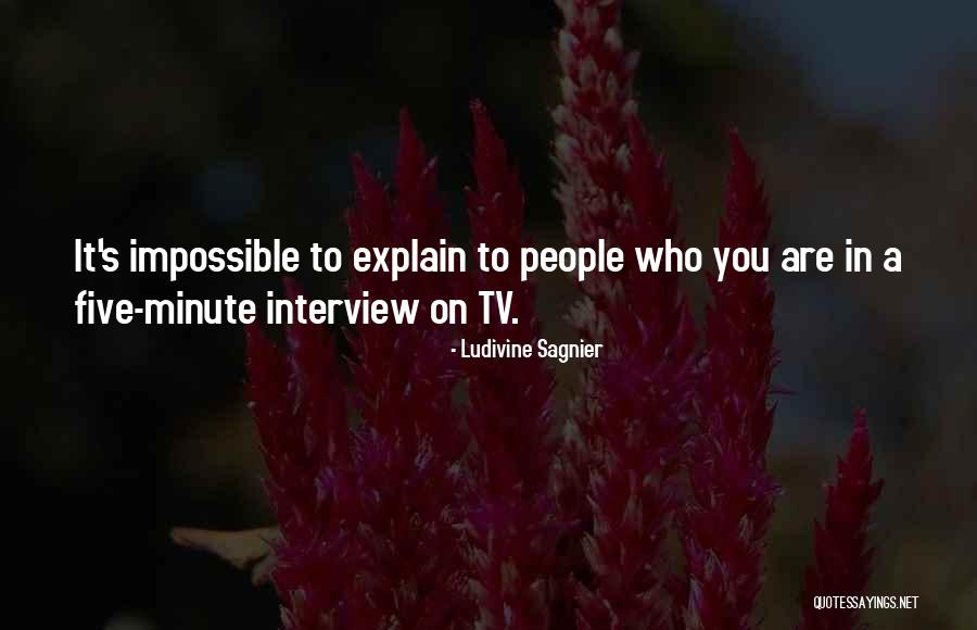 Rekam Suara Quotes By Ludivine Sagnier Rekam Suara Quotes By Ludivine Sagnier