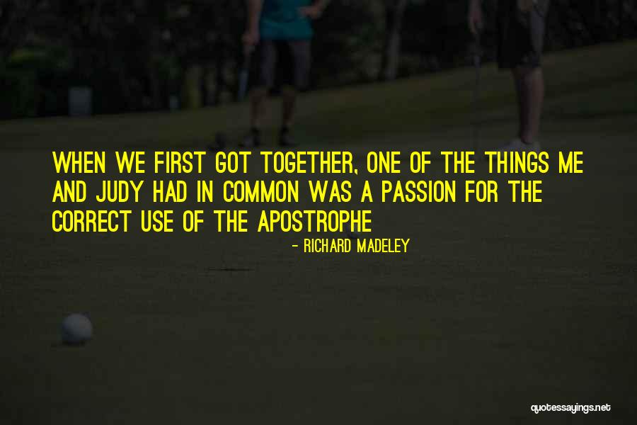 Relabeling Clothing Quotes By Richard Madeley