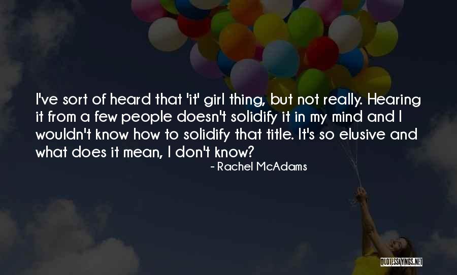 Relacionado Con Quotes By Rachel McAdams Relacionado Con Quotes By Rachel McAdams