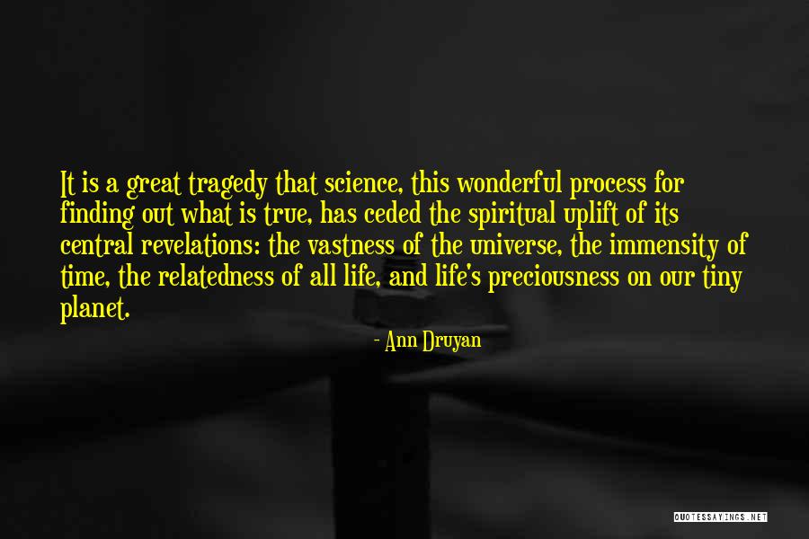 Relatedness Quotes By Ann Druyan Relatedness Quotes By Ann Druyan
