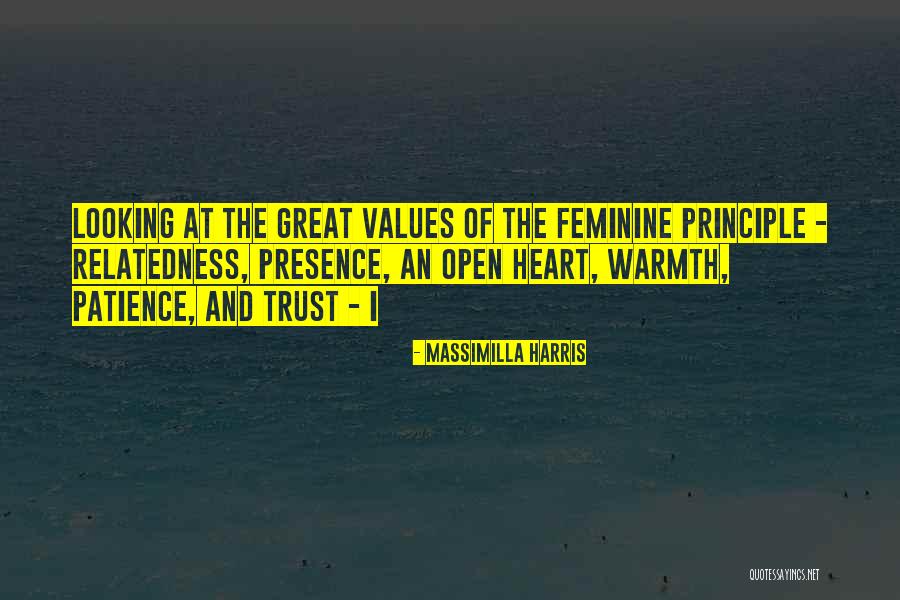 Relatedness Quotes By Massimilla Harris Relatedness Quotes By Massimilla Harris