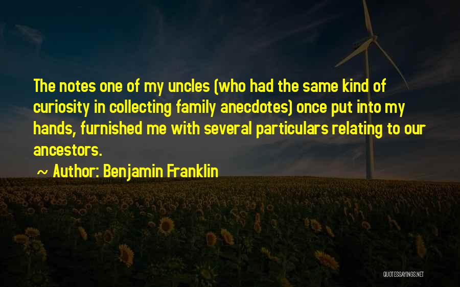 Relating Quotes By Benjamin Franklin
