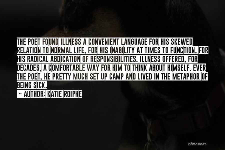 Relation And Function Quotes By Katie Roiphe