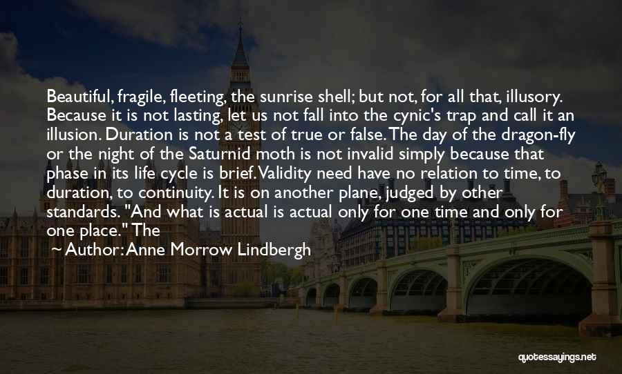 Relation And Time Quotes By Anne Morrow Lindbergh