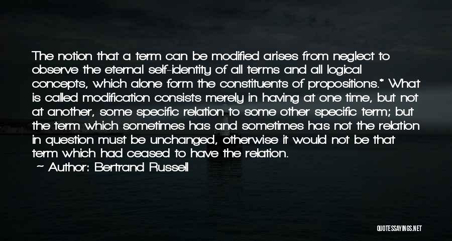 Relation And Time Quotes By Bertrand Russell