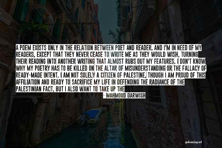 Relation Between I And My Quotes By Mahmoud Darwish Relation Between I And My Quotes By Mahmoud Darwish