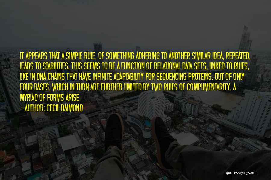 Relational Quotes By Cecil Balmond