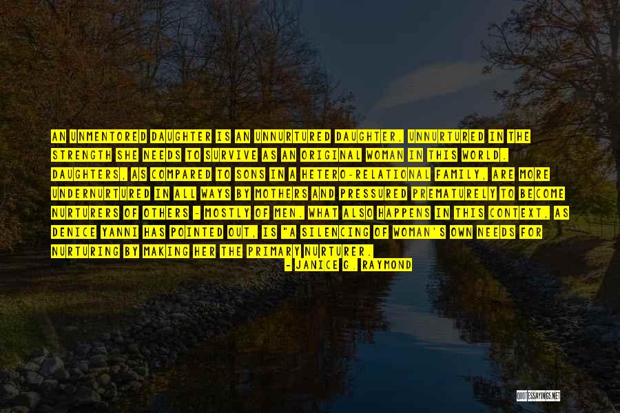 Relational Quotes By Janice G. Raymond Relational Quotes By Janice G. Raymond