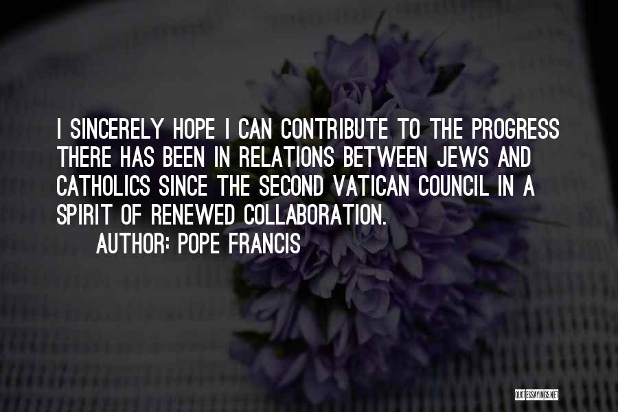 Relations And Quotes By Pope Francis