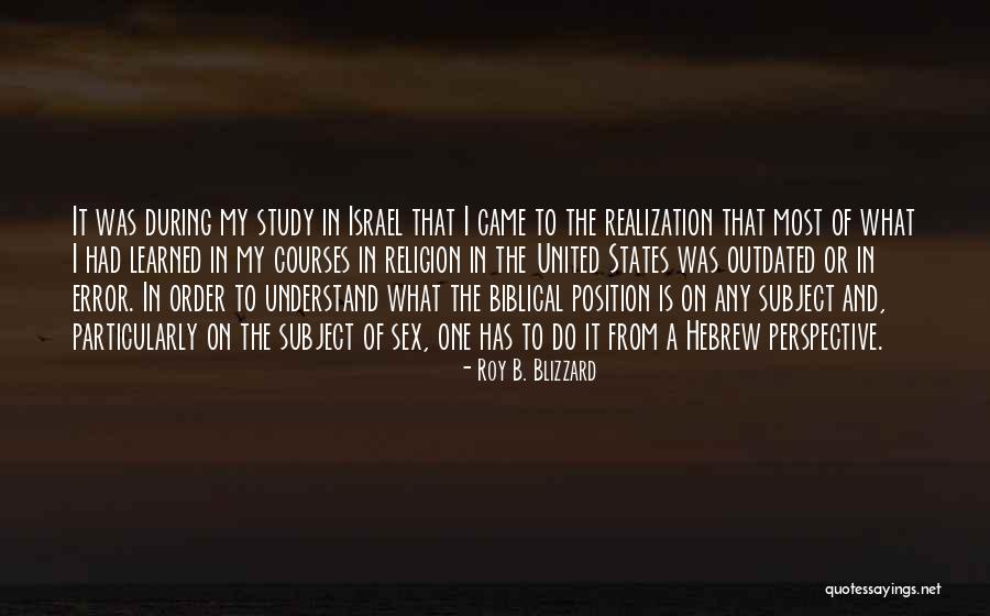 Relationship And Marriage Quotes By Roy B. Blizzard