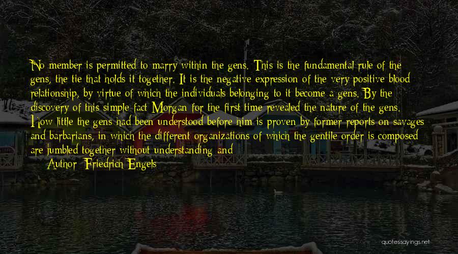Relationship And Understanding Quotes By Friedrich Engels