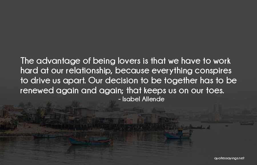 Relationship At Work Quotes By Isabel Allende Relationship At Work Quotes By Isabel Allende