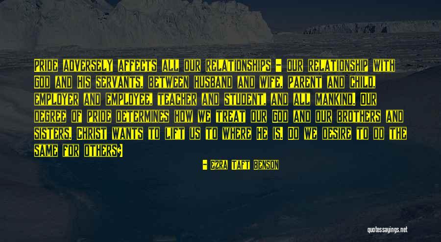 Relationship Between Brothers Quotes By Ezra Taft Benson Relationship Between Brothers Quotes By Ezra Taft Benson