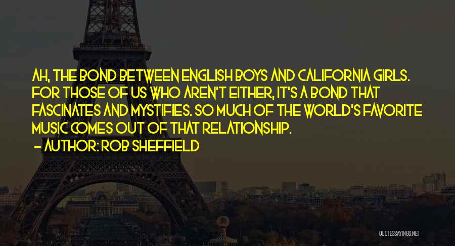 Relationship Between Us Quotes By Rob Sheffield