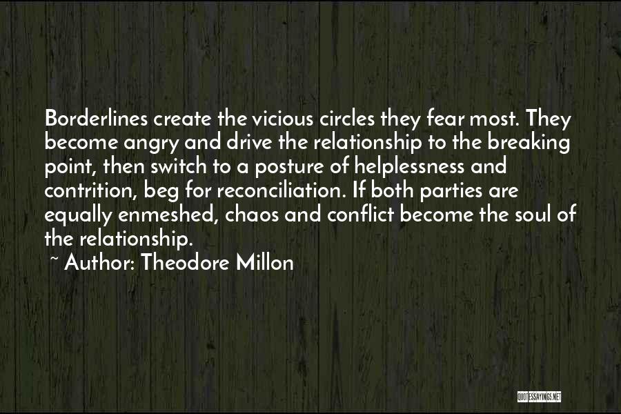 Relationship Breaking Quotes By Theodore Millon