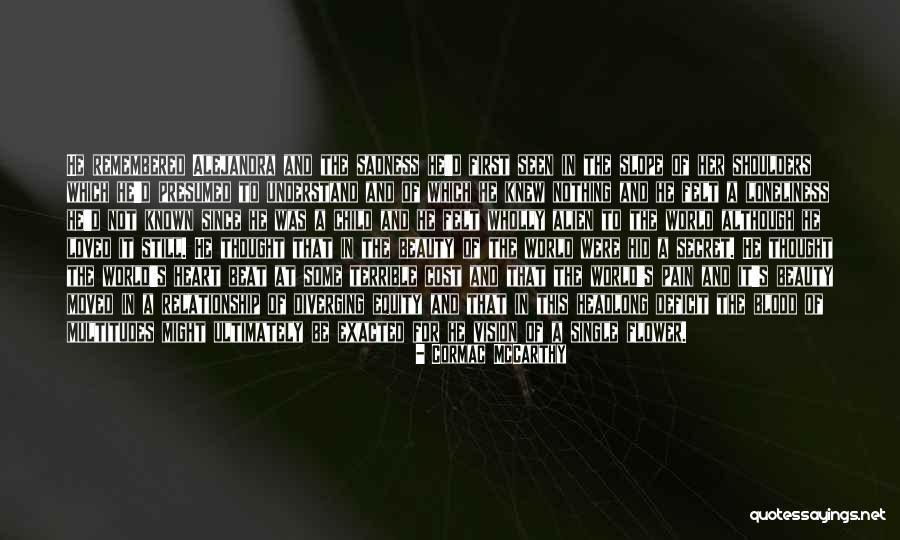 Relationship By Blood Quotes By Cormac McCarthy Relationship By Blood Quotes By Cormac McCarthy