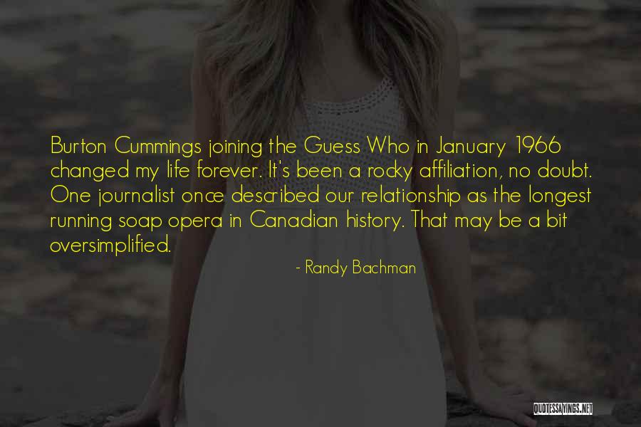 Relationship Doubt Quotes By Randy Bachman Relationship Doubt Quotes By Randy Bachman