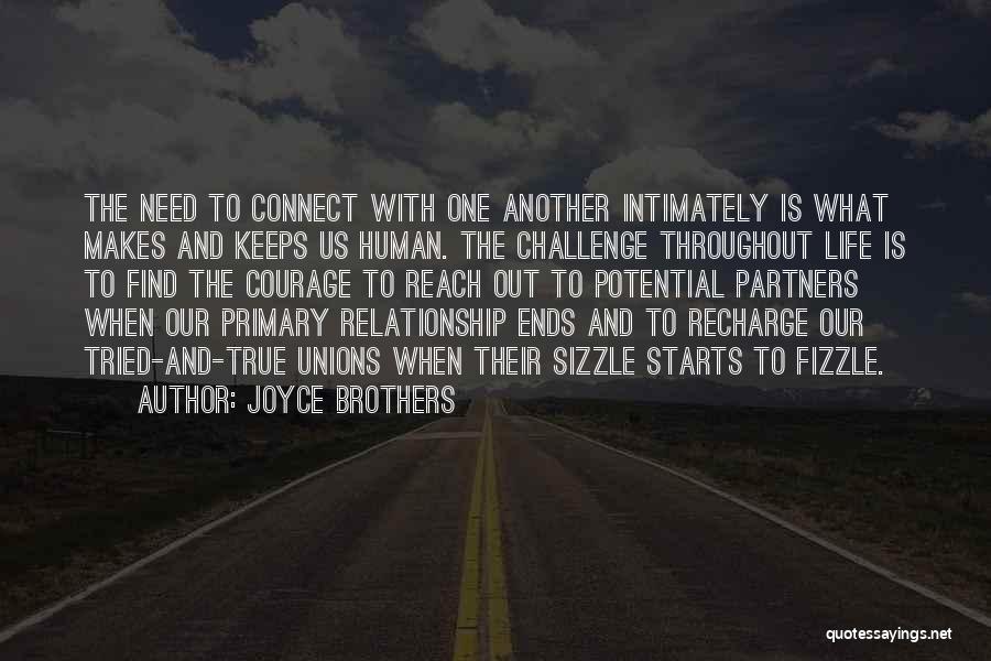 Relationship Ends Quotes By Joyce Brothers