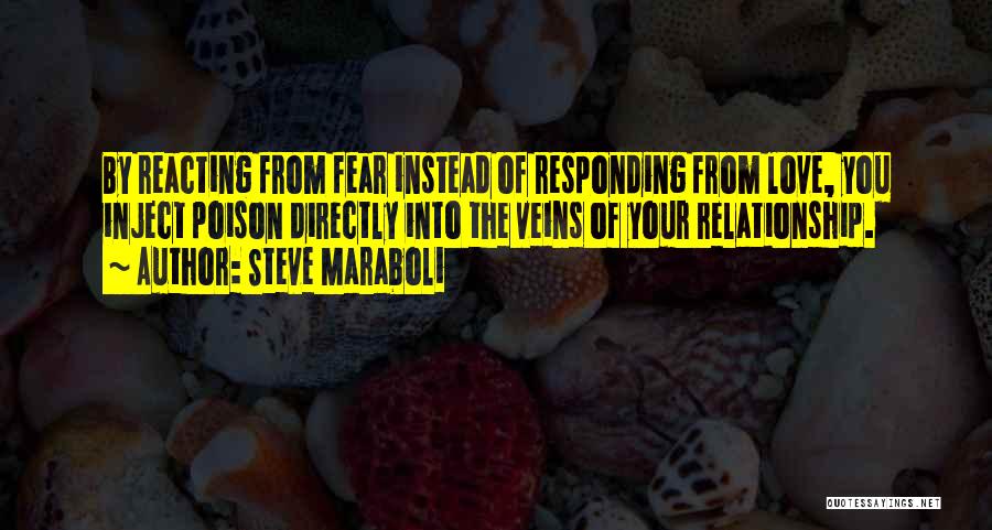 Relationship Fear Quotes By Steve Maraboli