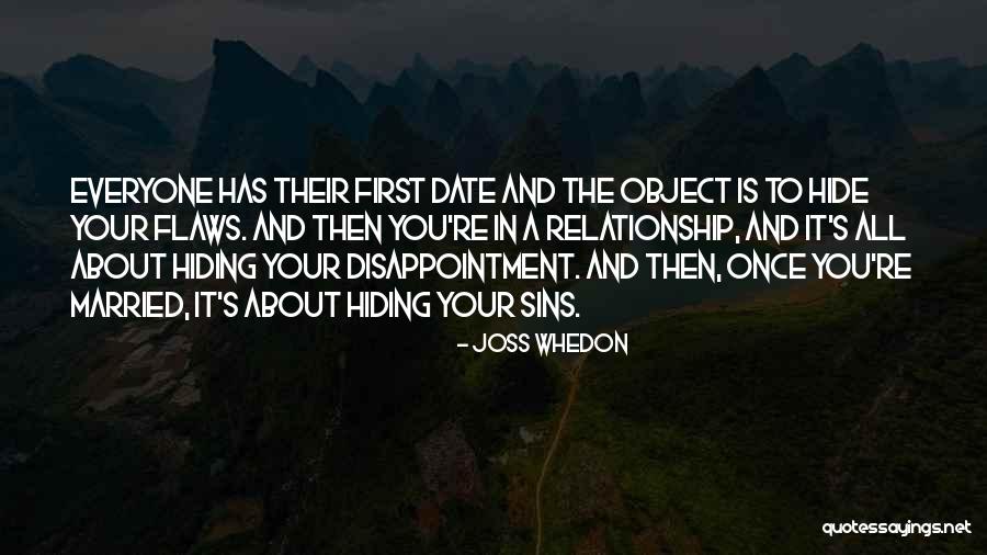 Relationship Flaws Quotes By Joss Whedon