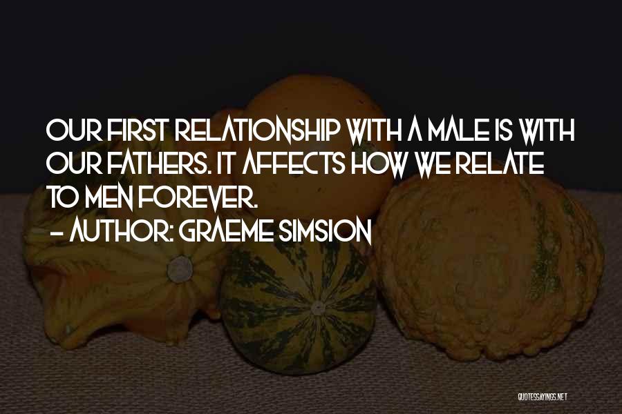 Relationship Forever Quotes By Graeme Simsion