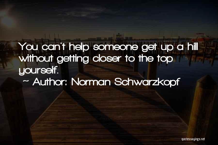 Relationship Helping Each Other Quotes By Norman Schwarzkopf