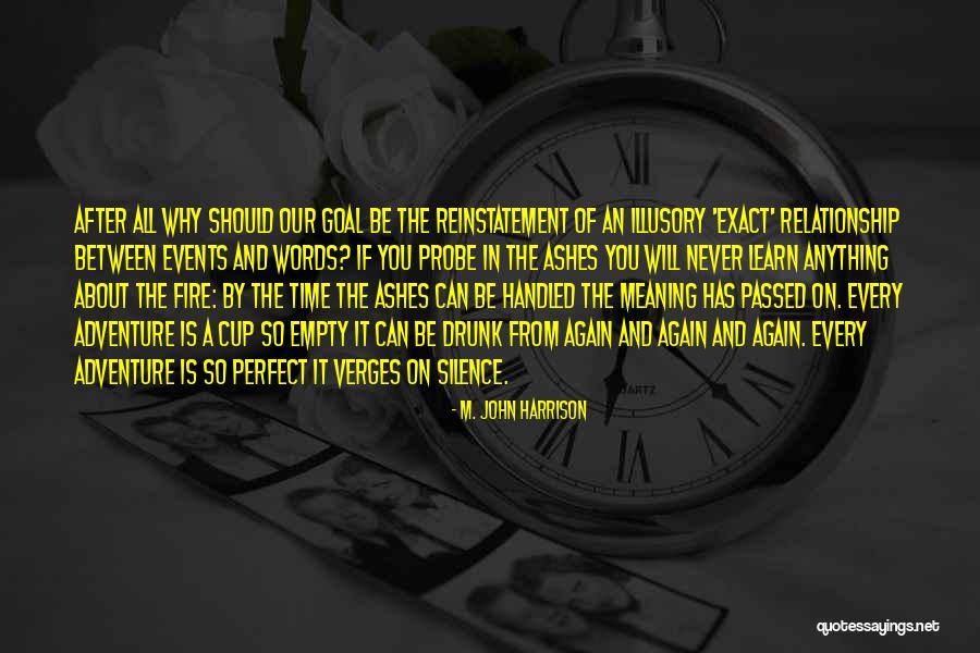 Relationship Is Between You Quotes By M. John Harrison Relationship Is Between You Quotes By M. John Harrison