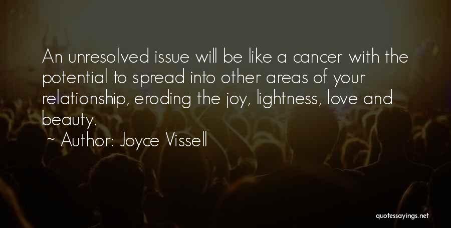 Relationship Issues Quotes By Joyce Vissell