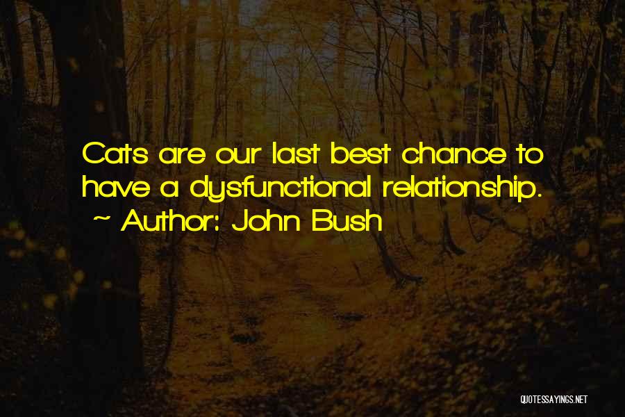Relationship Lasts Quotes By John Bush
