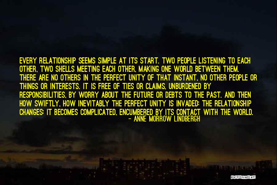 Relationship Listening Quotes By Anne Morrow Lindbergh Relationship Listening Quotes By Anne Morrow Lindbergh