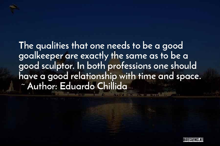 Relationship Needs Space Quotes By Eduardo Chillida