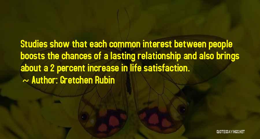 Relationship Not Lasting Quotes By Gretchen Rubin