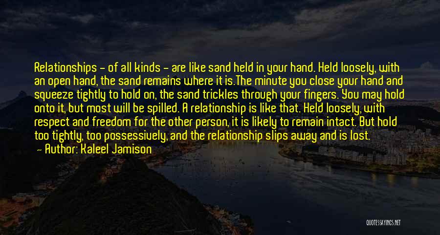 Relationship On Hold Quotes By Kaleel Jamison
