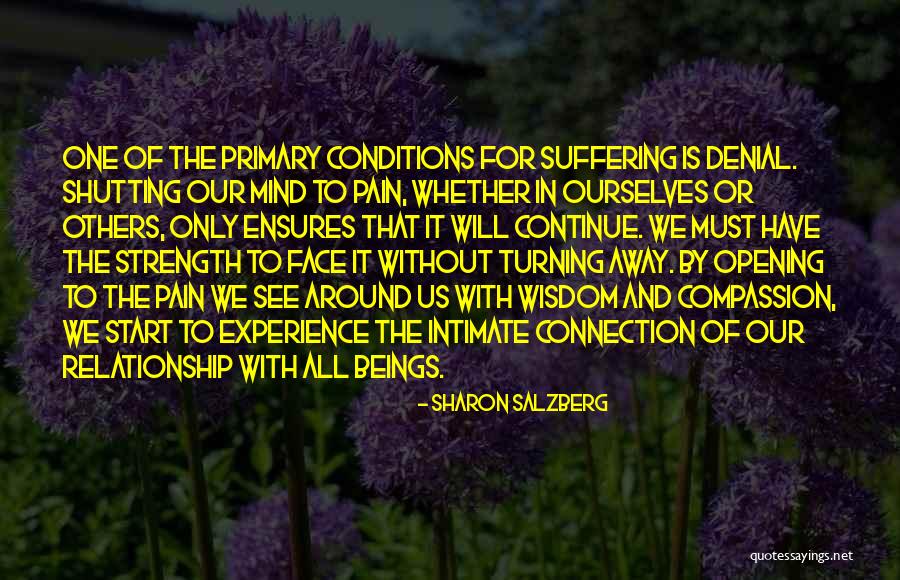 Relationship Pain Quotes By Sharon Salzberg Relationship Pain Quotes By Sharon Salzberg