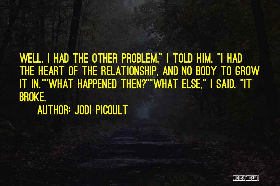 Relationship Problem Quotes By Jodi Picoult