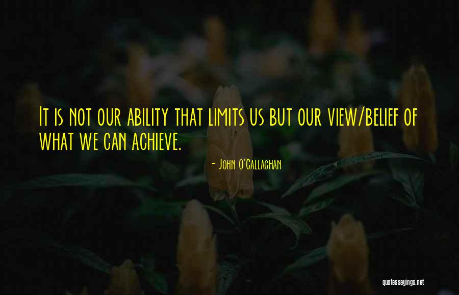 Relationship Routine Quotes By John O'Callaghan Relationship Routine Quotes By John O'Callaghan