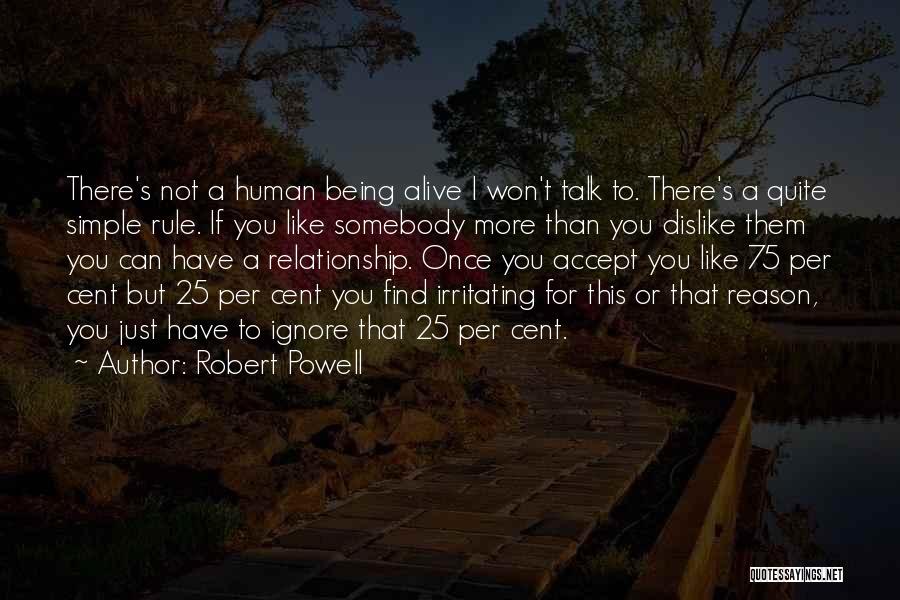 Relationship Rule Quotes By Robert Powell
