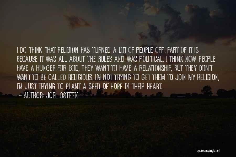 Relationship Rules Quotes By Joel Osteen